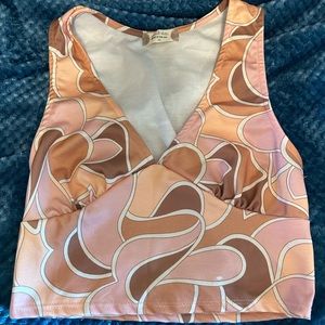 Altered state cropped shirt